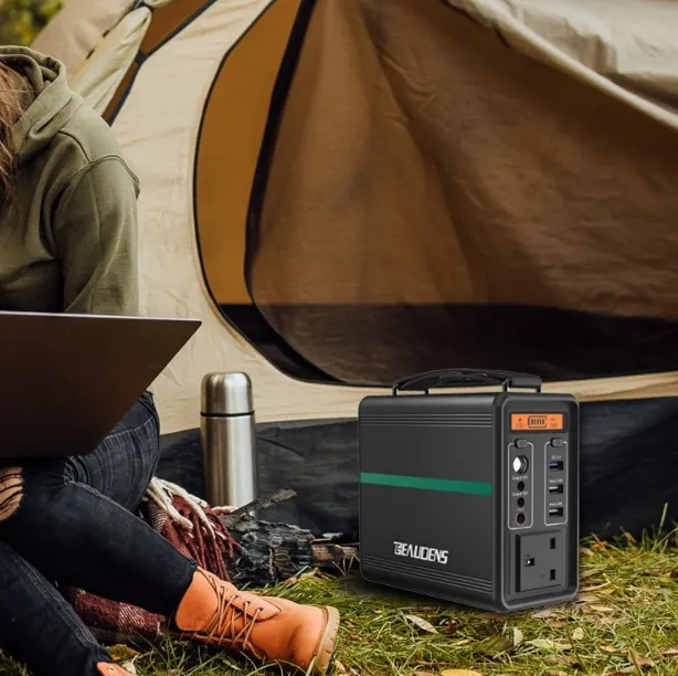 Portable Power Solar Station 166WH Compact Generator For Camping Charger Emergency Power