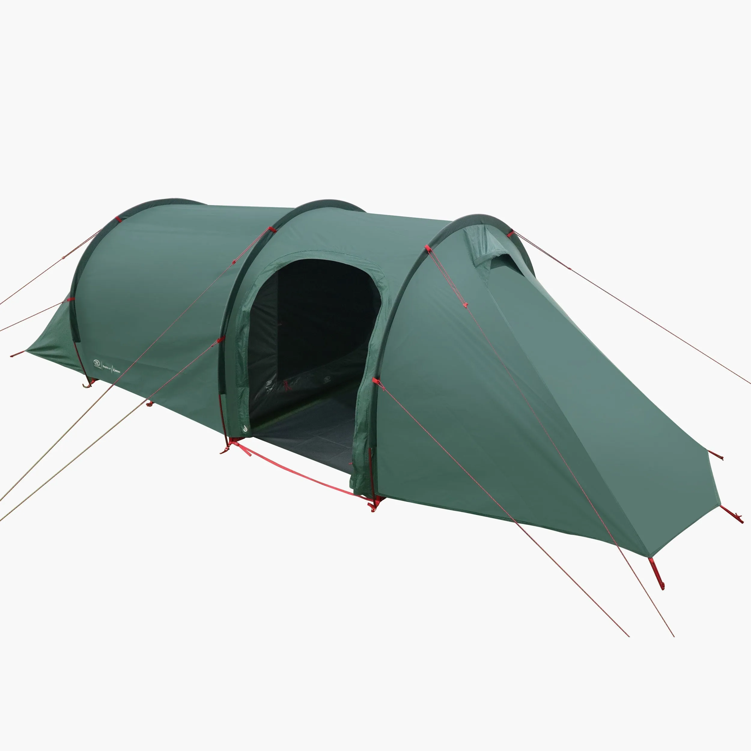 RESPITE 2 PERSON EXTENDED TUNNEL TENT, Pine green