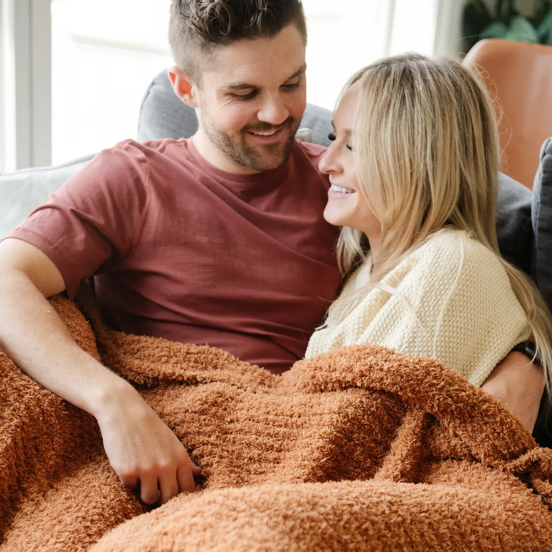 RIBBED BAMBONI THROW BLANKETS
