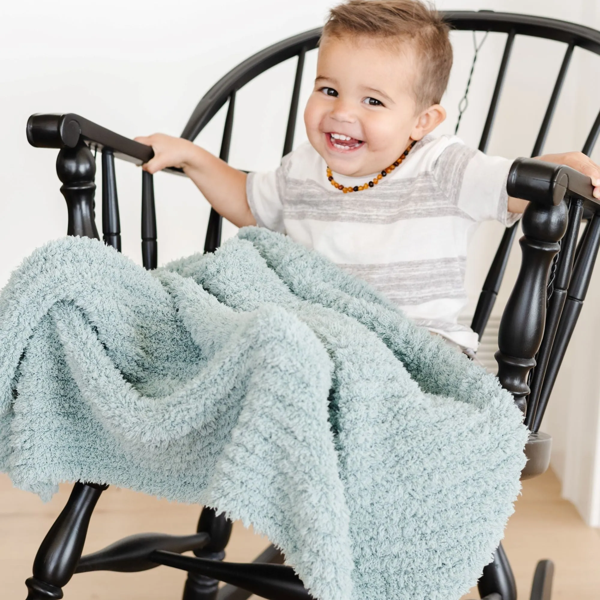 RIBBED BAMBONI TODDLER BLANKETS