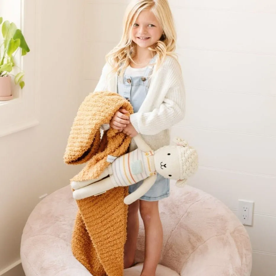 RIBBED BAMBONI TODDLER BLANKETS