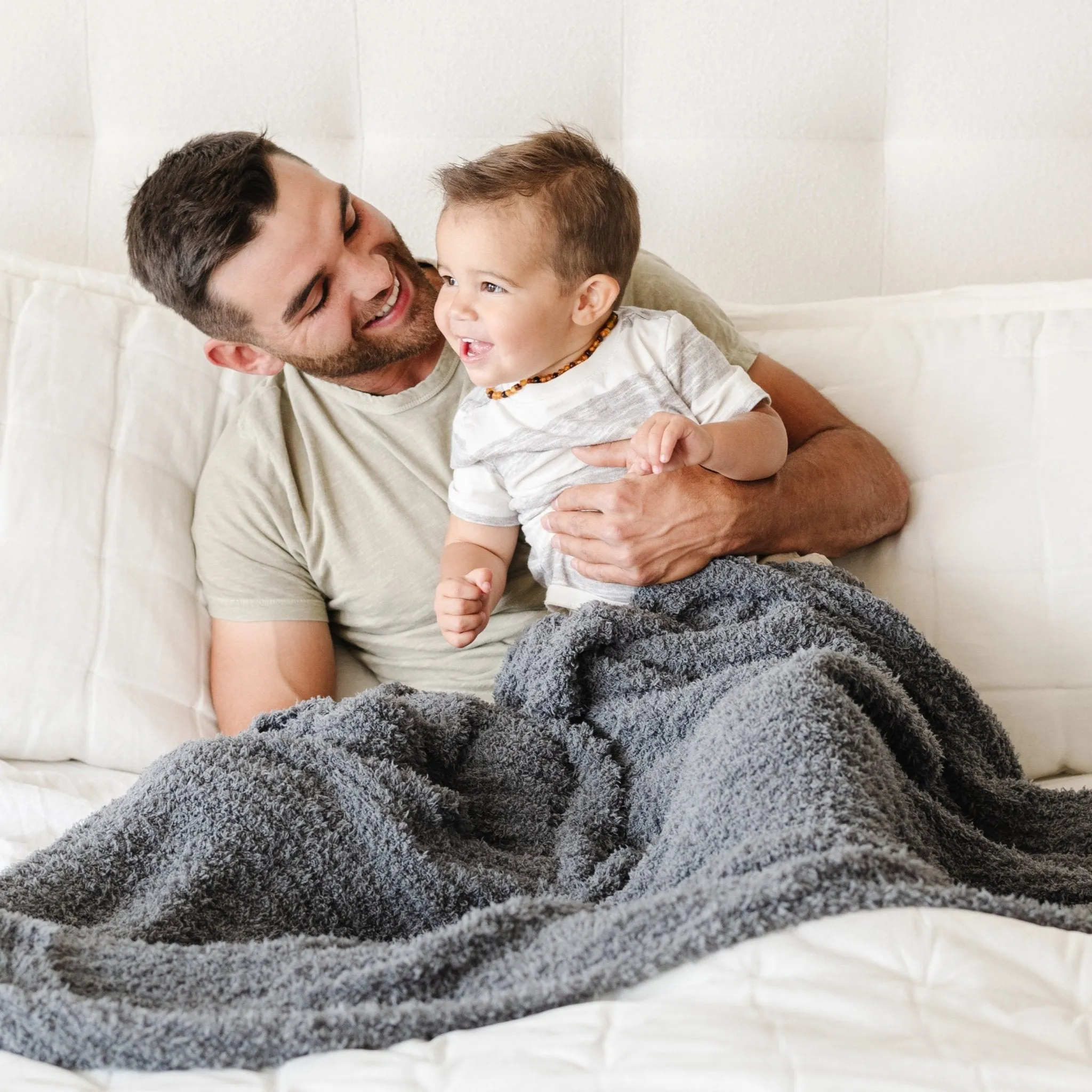 RIBBED BAMBONI TODDLER BLANKETS