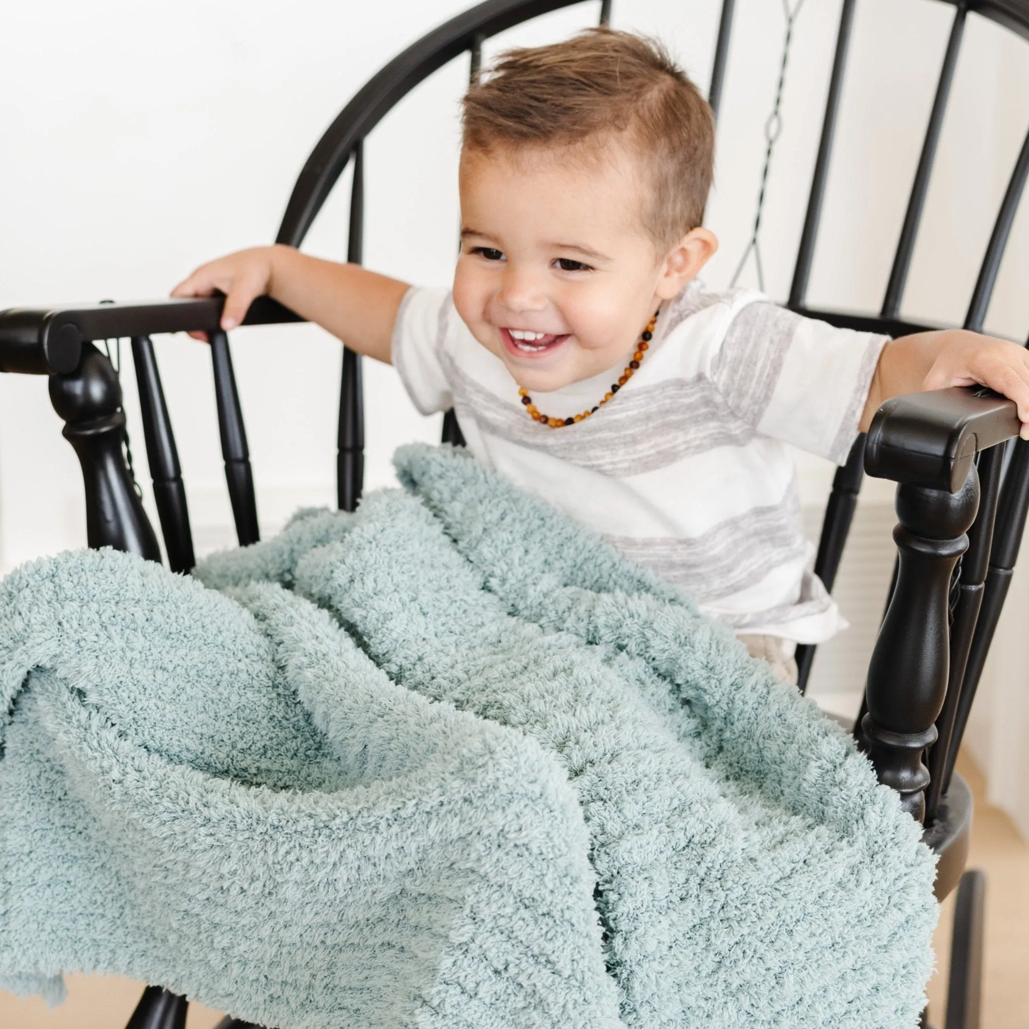 RIBBED BAMBONI TODDLER BLANKETS