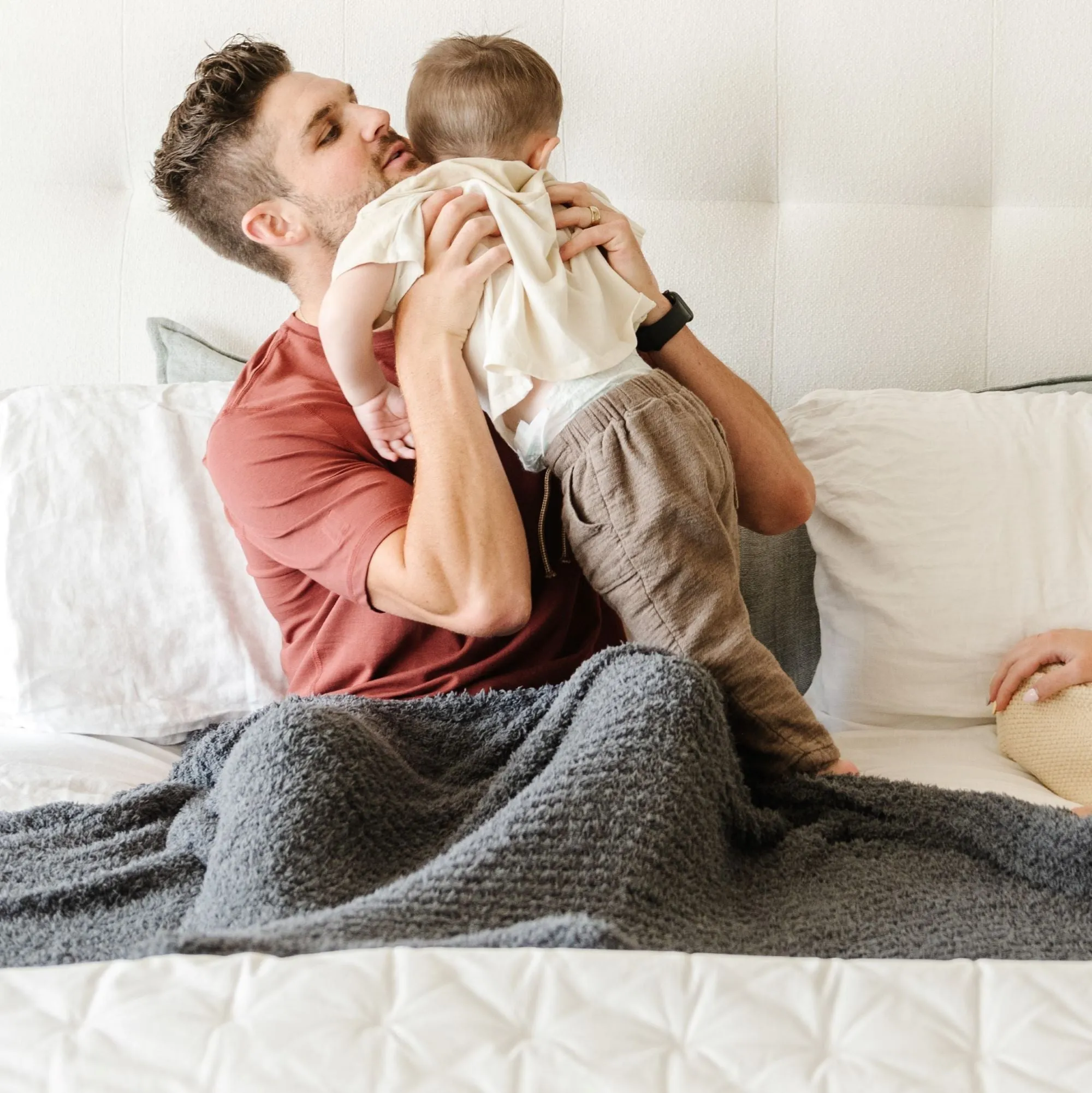 RIBBED BAMBONI TODDLER BLANKETS