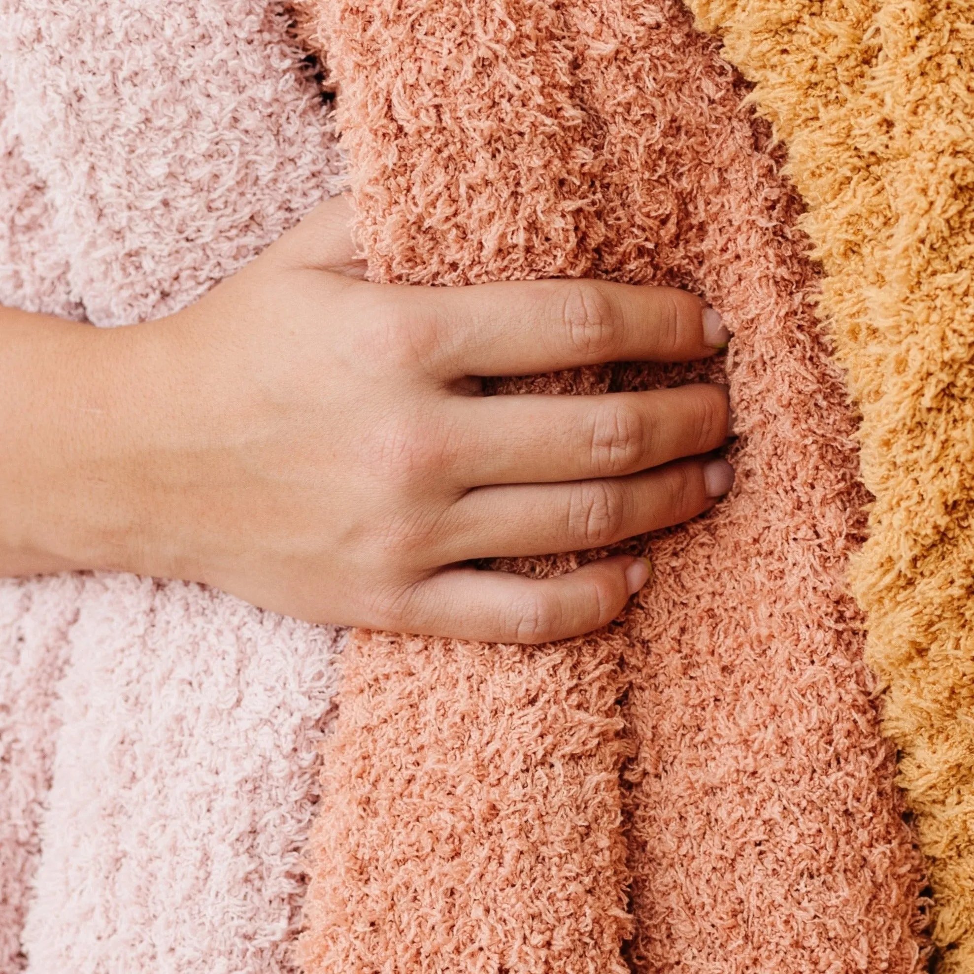 RIBBED BAMBONI TODDLER BLANKETS