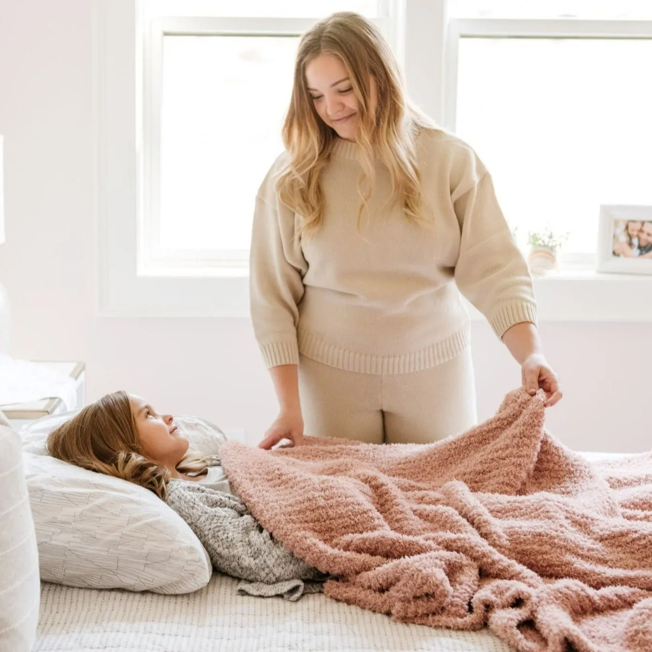 RIBBED BAMBONI TODDLER BLANKETS