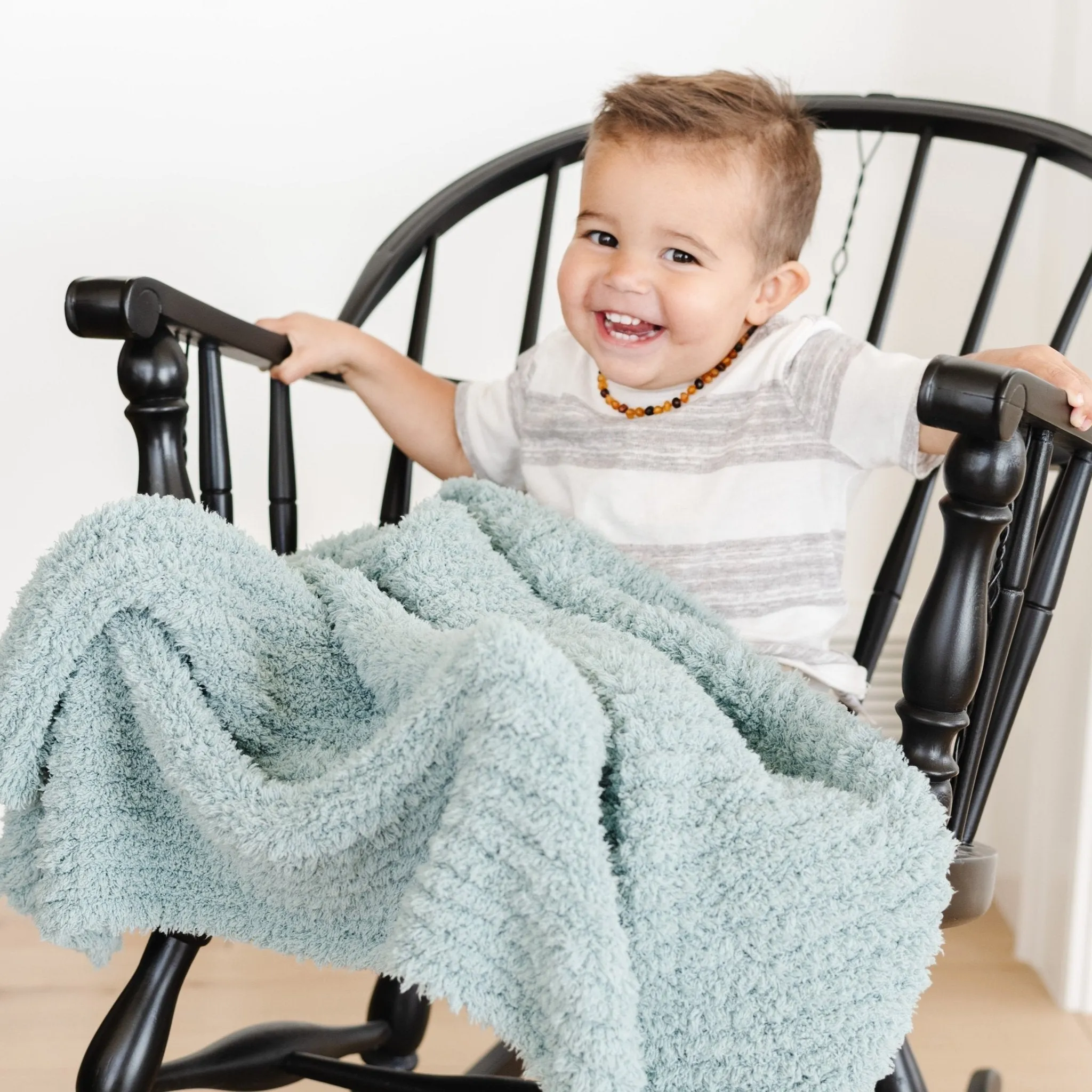 RIBBED BAMBONI TODDLER BLANKETS