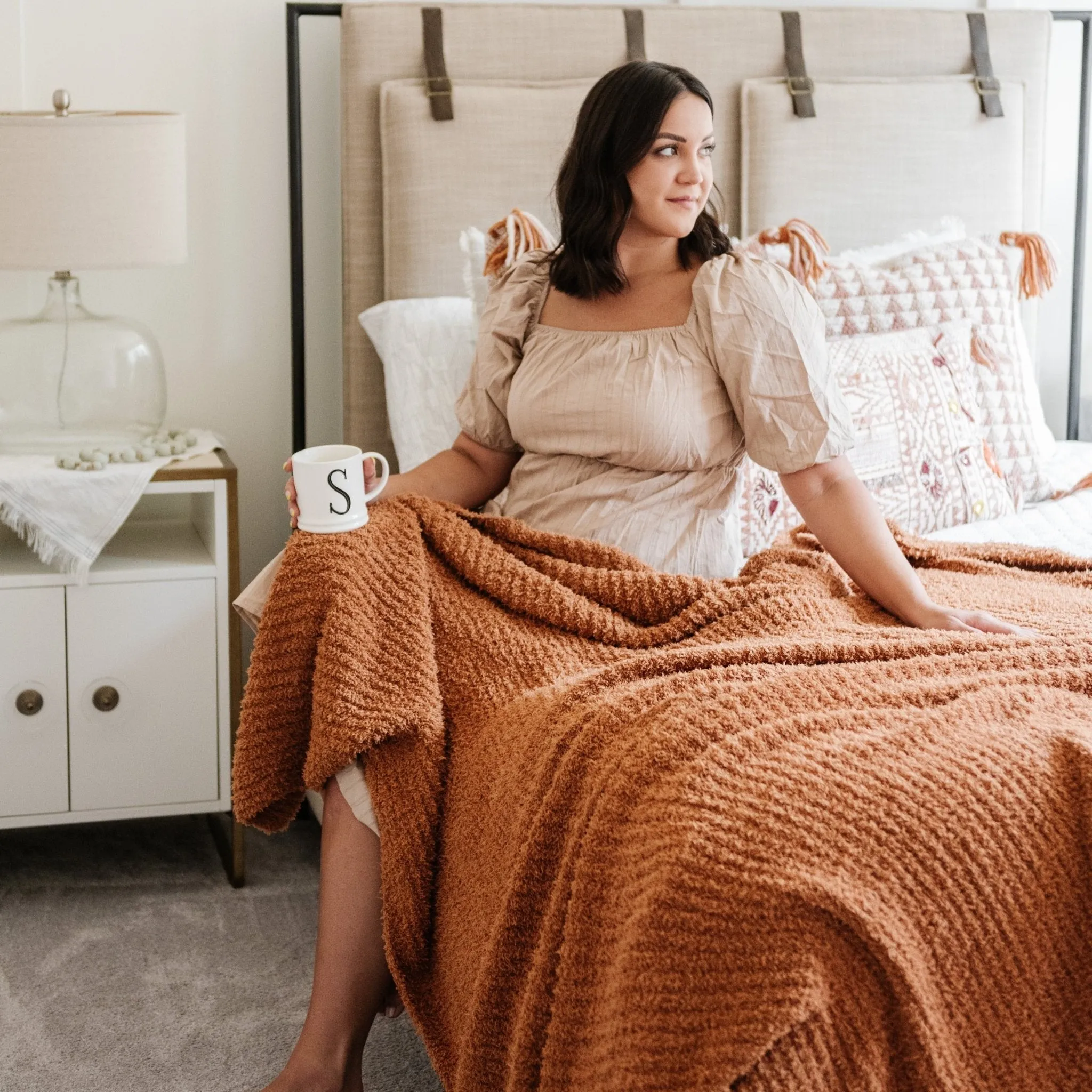 RIBBED BAMBONI XL BLANKETS