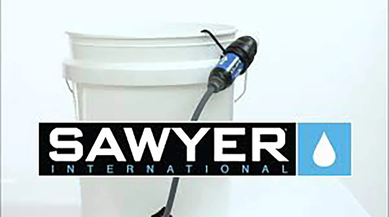 Sawyer Water Filter Filtration Kit, All in One Mini Point One Zero Gravity Micro Emergency Purification System for Groups, SP180 with Bucket & Faucet Adapter, H2O Purifier, Survival Disaster Recovery