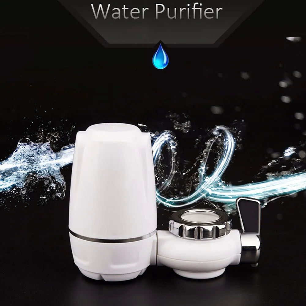 Tap Water Purifier Clean Kitchen Faucet Washable Ceramic Percolator Water Filter Filtro Rust Bacteria Removal Replacement Filter