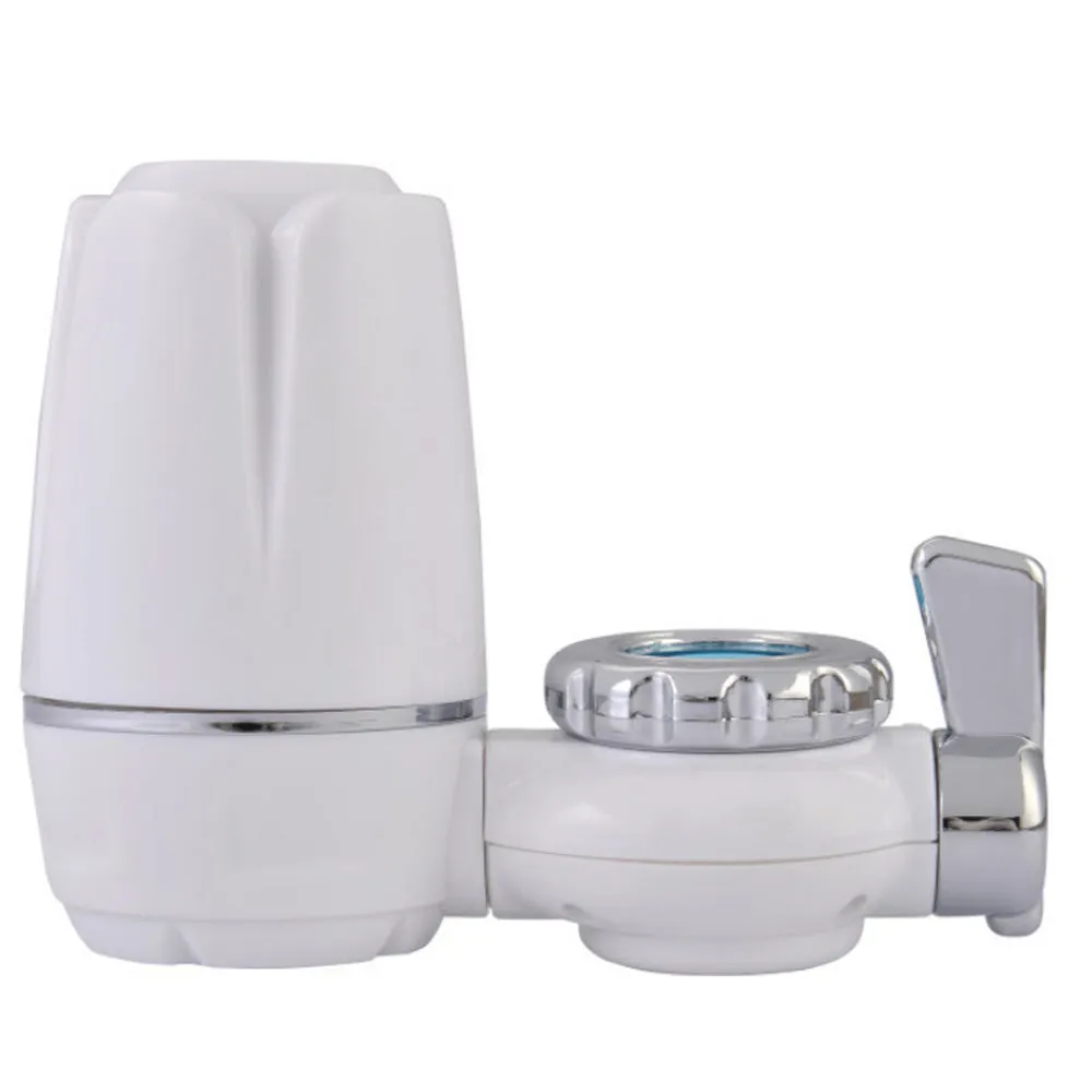 Tap Water Purifier Clean Kitchen Faucet Washable Ceramic Percolator Water Filter Filtro Rust Bacteria Removal Replacement Filter