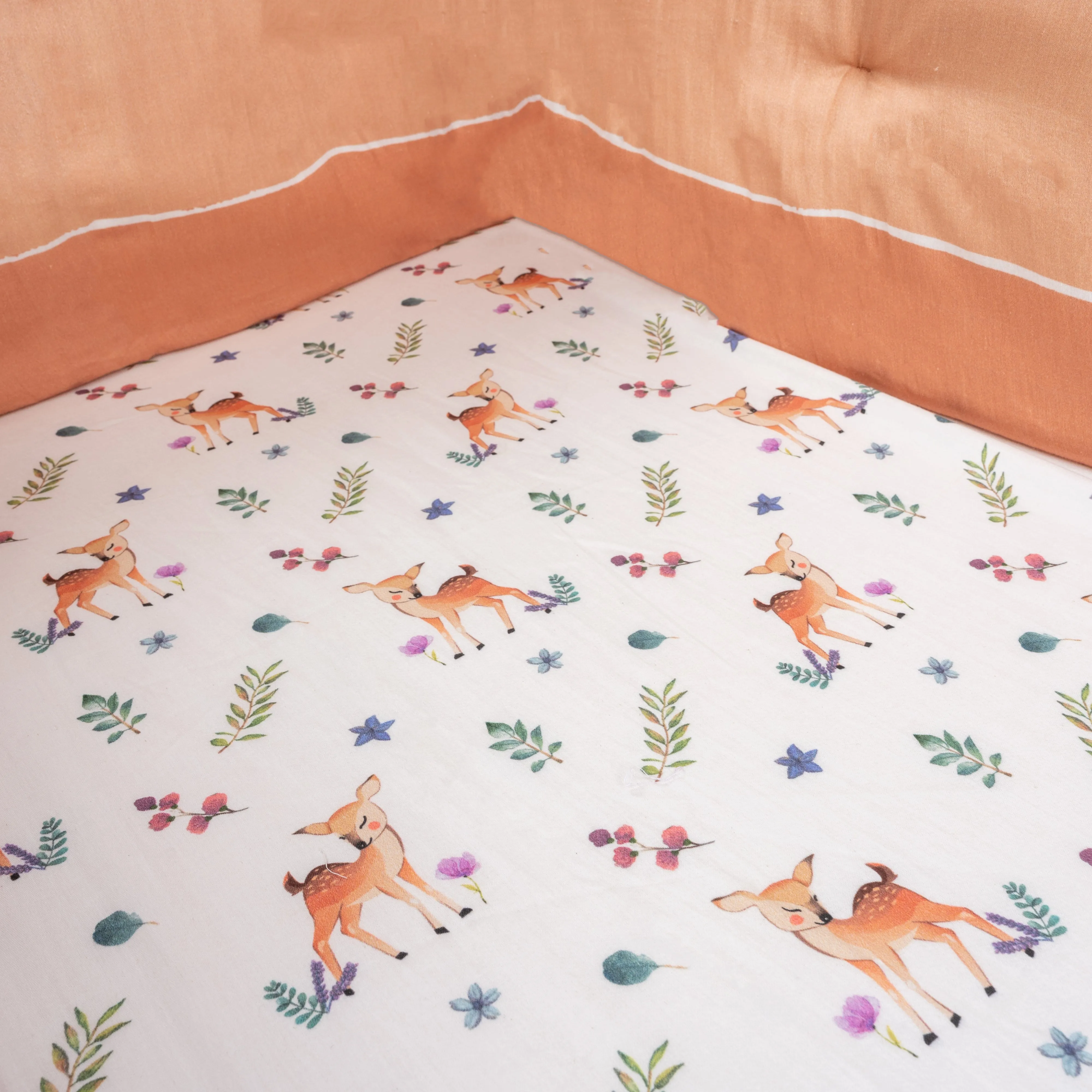 Tiny Snooze Organic Pillow & Bolsters- Trees