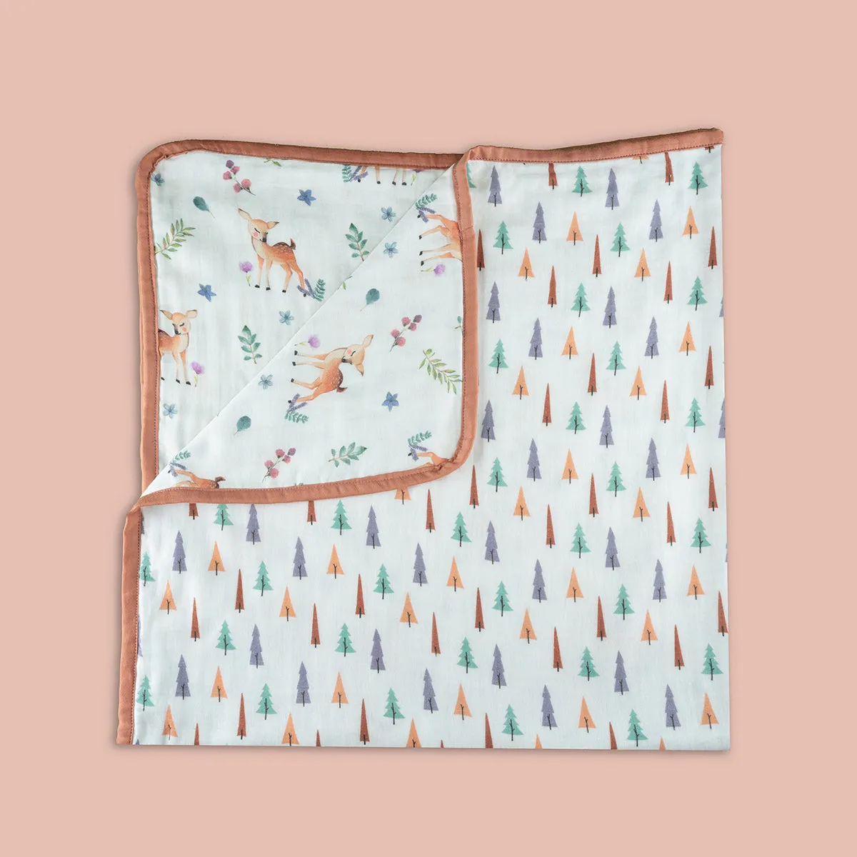 Tiny Snooze Organic Pillow & Bolsters- Trees