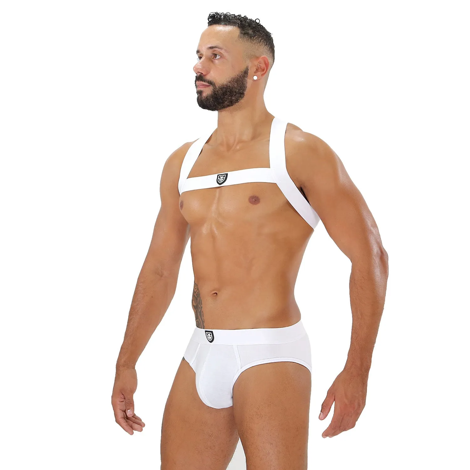 TOF Paris Fetish Elastic Harness White