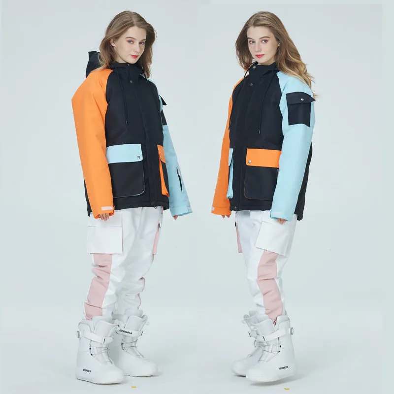 Women's Arctic Queen Divided Sky Colorblock Snow Suits