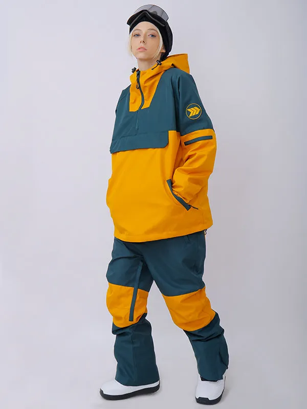 Women's Dawnski Alpine Ranger Colorblock Anorak Snowsuits