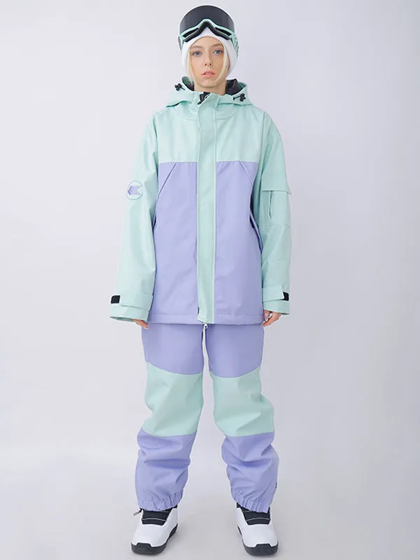 Women's Dawnski Alpine Ranger Two Pieces Waterproof Snowsuits