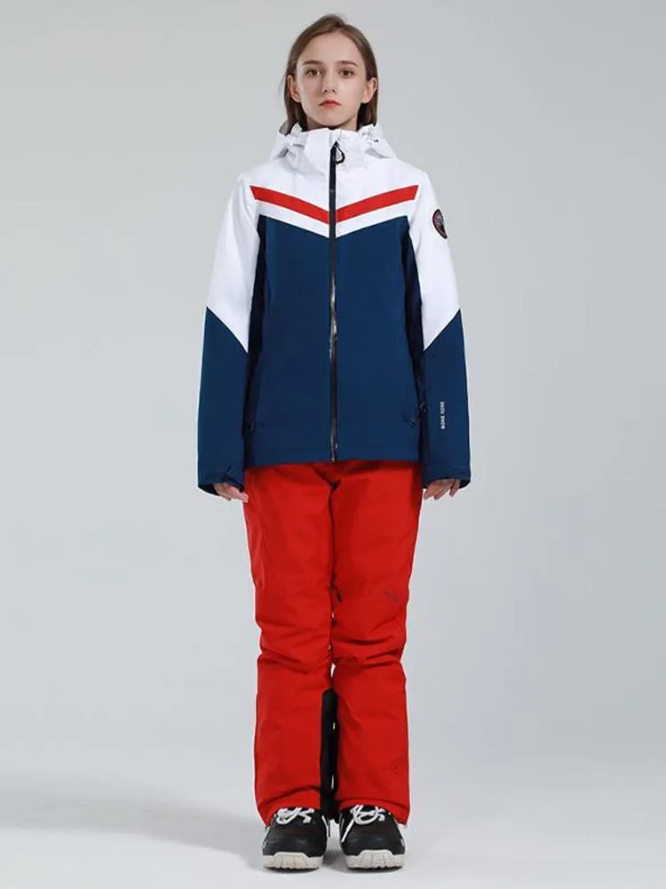 Women's Gsou Snow Cross Country Skiing To Paradise Snow Suit