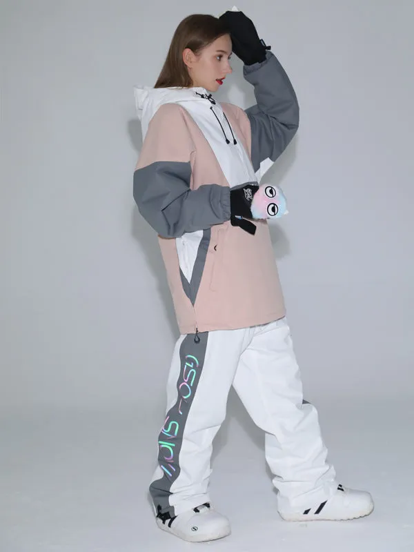 Women's Gsou Snow Unisex Reflective Freestyle Mountain Discover Snow Suits