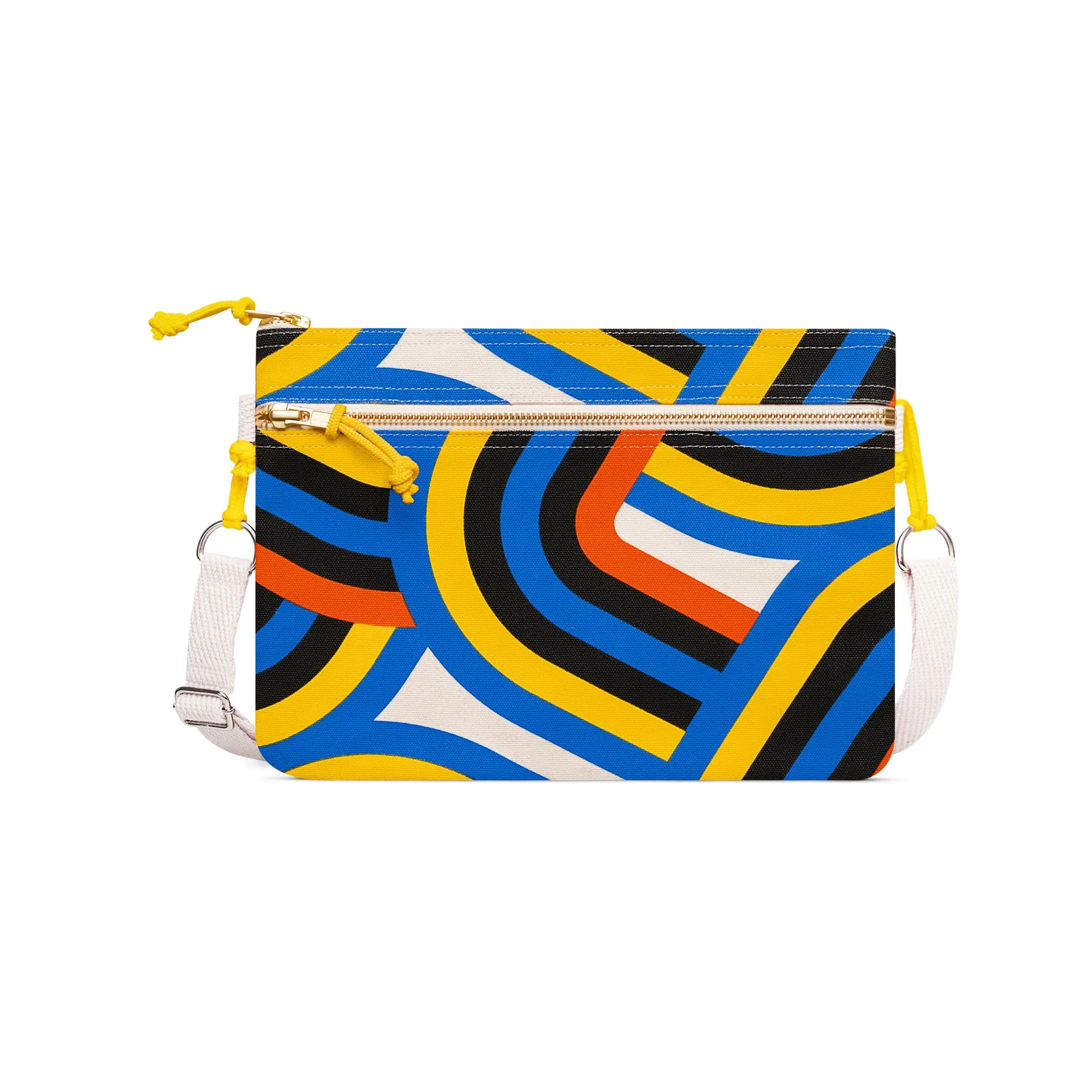 ykra side pouch - serpentine